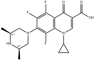 Orbifloxacin Structural