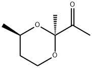 Ethanone, 1-(2,4-dimethyl-1,3-dioxan-2-yl)-, cis- (9CI) Structural