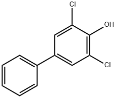 4-HYDROXY-3,5-DICHLOROBIPHENYL Structural