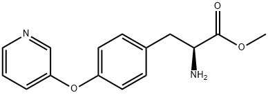 O-(3-Pyridyl)-L-tyrosine Methyl Ester Structural