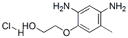 2,4-DIAMINO-5-METHYLPHENOXYETHANOL HCL Structural