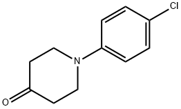 1-(4-CHLORO-PHENYL)-PIPERIDIN-4-ONE Structural