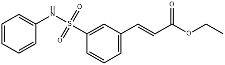 2-Propenoic acid, 3-[3-[(phenylaMino)sulfonyl]phenyl]-, ethyl ester, (2E)-