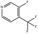 3-FLUORO-4-(TRIFLUOROMETHYL)PYRIDINE Structural