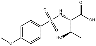 (2S,3R)-3-HYDROXY-2-{[(4-METHOXYPHENYL)SULFONYL]AMINO}BUTANOIC ACID