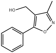 (3-METHYL-5-PHENYL-4-ISOXAZOLYL)METHANOL Structural