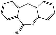 PYRIDO[1,2-B][2,4]BENZODIAZEPIN-6(11H)-IMINE HYDROBROMIDE Structural