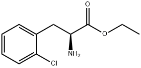 Phenylalanine, 2-chloro-, ethyl ester Structural