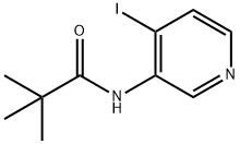 N-(4-IODO-PYRIDIN-3-YL)-2,2-DIMETHYL-PROPIONAMIDE Structural