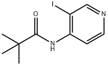 N-(3-IODO-PYRIDIN-4-YL)-2,2-DIMETHYL-PROPIONAMIDE Structural