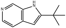 2-TERT-BUTYL-1H-PYRROLO[2,3-C]PYRIDINE Structural