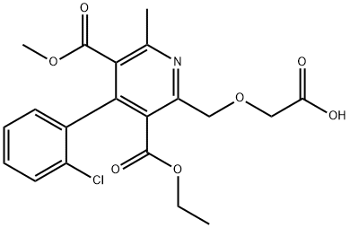 O-Des[2-aMinoethyl]-O-carboxyMethyl-dehydroaMlodipine Structural