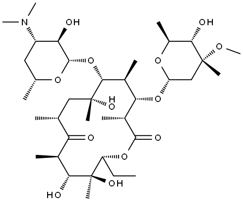 Erythromycin Structural Picture