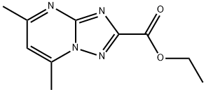 ETHYL 5,7-DIMETHYL-[1,2,4]TRIAZOLO[1,5-A]PYRIMIDINE-2-CARBOXYLATE Structural