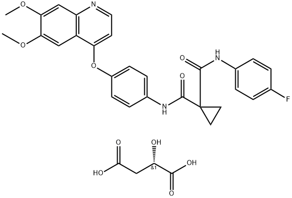 Cabozantinib Malate Structural