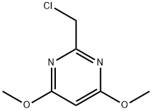 2-Chloromethyl-4,6-dimethoxypyrimidine Structural