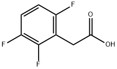 2,3,6-TRIFLUOROPHENYLACETIC ACID Structural