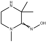 Piperazinone,  1,3,3-trimethyl-,  oxime  (9CI) Structural
