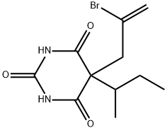 5-(2-bromoallyl)-5-(1-methylpropyl)-1H,3H,5H-pyrimidine-2,4,6-trione 