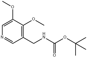 tert-Butyl ((4,5-diMethoxypyridin-3-yl)Methyl)carbaMate Structural