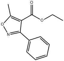 Ethyl 5-methyl-3-phenylisoxazole-4-carboxylate Structural