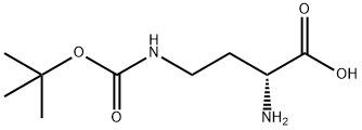 H-D-DAB(BOC)-OH Structural