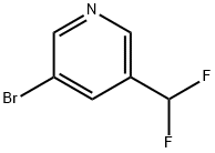 3-BroMo-5-(difluoroMethyl)pyridine, 97%