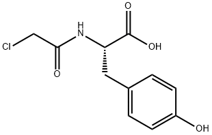 CHLOROACETYL-L-TYROSINE Structural