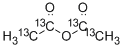 ACETIC ANHYDRIDE (1,1',2,2'-13C4) Structural