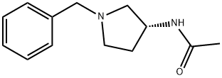 (R)-(+)-BENZYL-3-ACETYLAMINOPYRROLIDINE& Structural