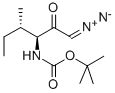 N-alpha-t-Butyloxycarbonyl-L-isoleucinyl-diazomethane, (3S,4S)-3-Boc-amino-1-diazo-4-methyl-2-hexanone