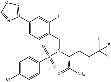 Avagacestat (BMS-708163) Structural