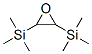 trimethyl-(3-trimethylsilyloxiran-2-yl)silane Structural