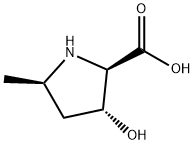 D-Proline, 3-hydroxy-5-methyl-, (3R,5R)- (9CI) Structural