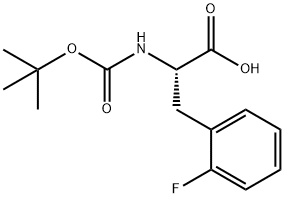 BOC-L-2-Fluorophe  Structural