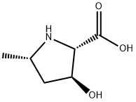 L-Proline, 3-hydroxy-5-methyl-, (3S,5S)- (9CI) Structural