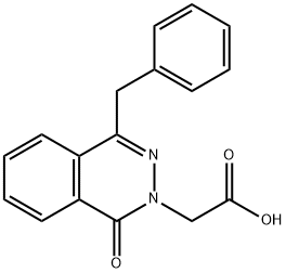 (4-BENZYL-1-OXO-1H-PHTHALAZIN-2-YL)-ACETIC ACID Structural