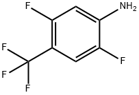 4-Amino-2,5-difluorobenzotrifluoride Structural