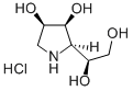 1,4-DIDEOXY-1,4-IMINO-D-MANNITOL HYDROCHLORIDE Structural