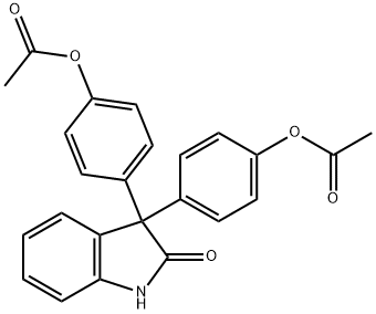 oxyphenisatine di(acetate) Structural