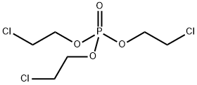 Tris(2-chloroethyl) phosphate Structural Picture
