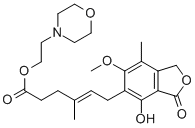 Mycophenolate mofetil Structural