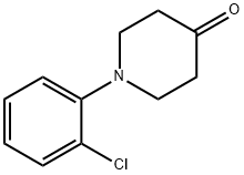 1-(2-chlorophenyl)piperidin-4-one Structural