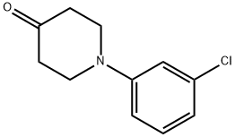 1-(3-CHLORO-PHENYL)-PIPERIDIN-4-ONE Structural