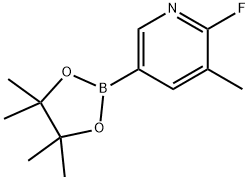 2-Fluoro-3-methylpyridine-5-boronic acid,pinacol ester