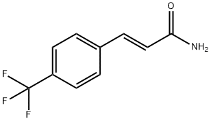 4-(TRIFLUOROMETHYL)CINNAMAMIDE Structural