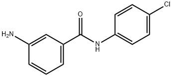 3-AMINO-N-(4-CHLOROPHENYL)BENZAMIDE Structural