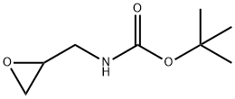 TERT-BUTYL N-(2-OXIRANYLMETHYL)CARBAMATE Structural