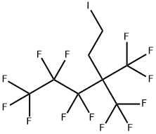 1H,1H,2H,2H-HEPTAFLUORO-3,3-BIS(TRIFLUOROMETHYL)-1-IODOHEXANE Structural