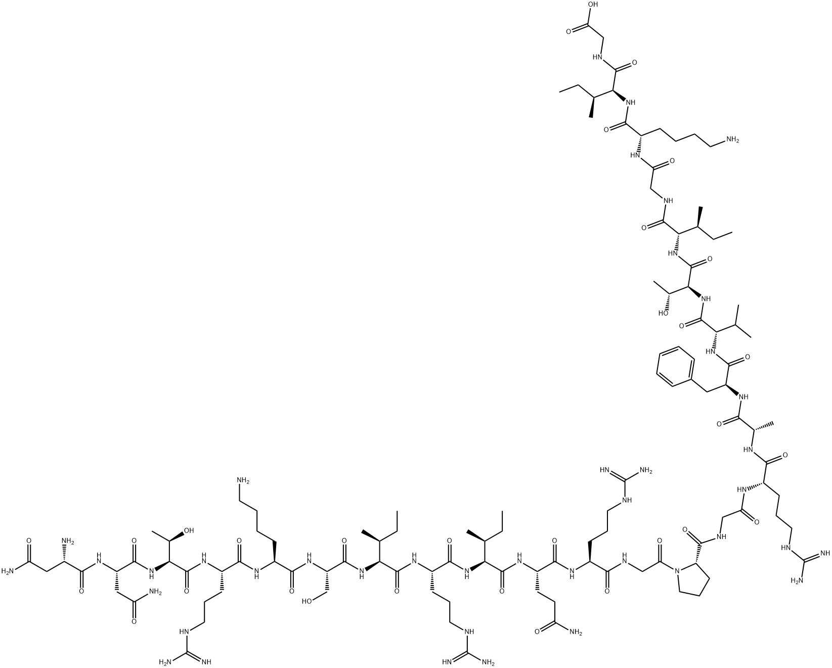 HIV (GP120) FRAGMENT (308-331) Structural